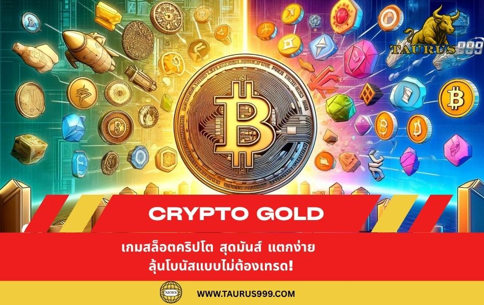 CryptoGold : เกมสล็อตคริปโต สุดมันส์ แตกง่าย ลุ้นโบนัสแบบไม่ต้องเทรด!